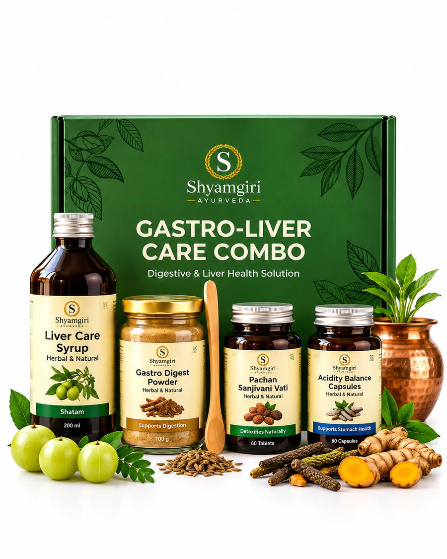 Gastro-Liver Care Combo – Complete Digestive & Liver Health Solution (4-in-1 Kit)